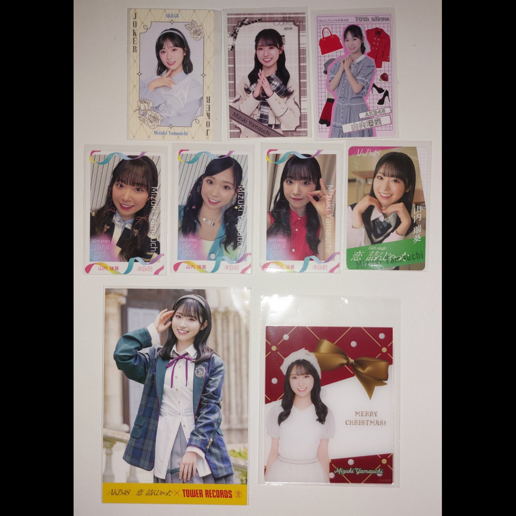Photocard Sticker Postcard Acrylic Card Yamauchi Mizuki AKB48