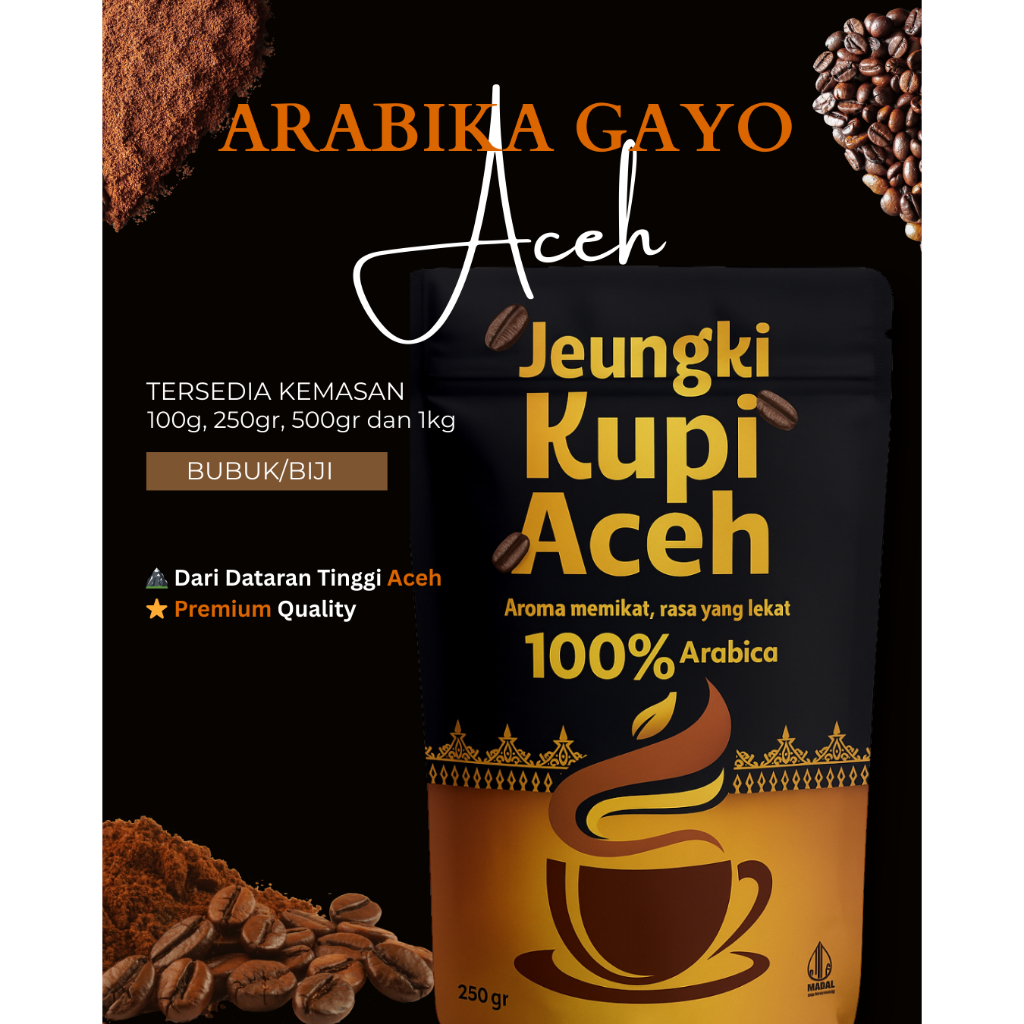 

Jeungki Kupi Aceh – 100% Arabica Gayo Fresh Roast