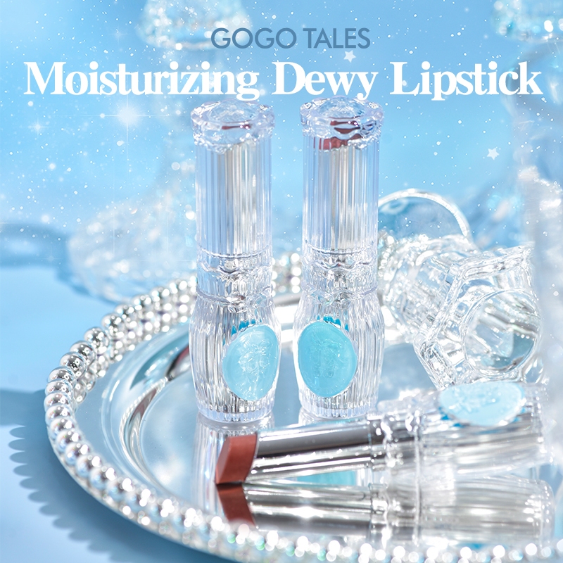 [BARU]GOGO TALES Magic LipGems Lipstick Matte Dewy Tahan Lama Transferproof Waterproof Long Lasting 