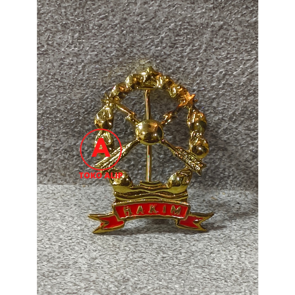 Pin Hakim Tinggi (jarum) - Pin Hakim - Pin Hakim Tinggi Cor