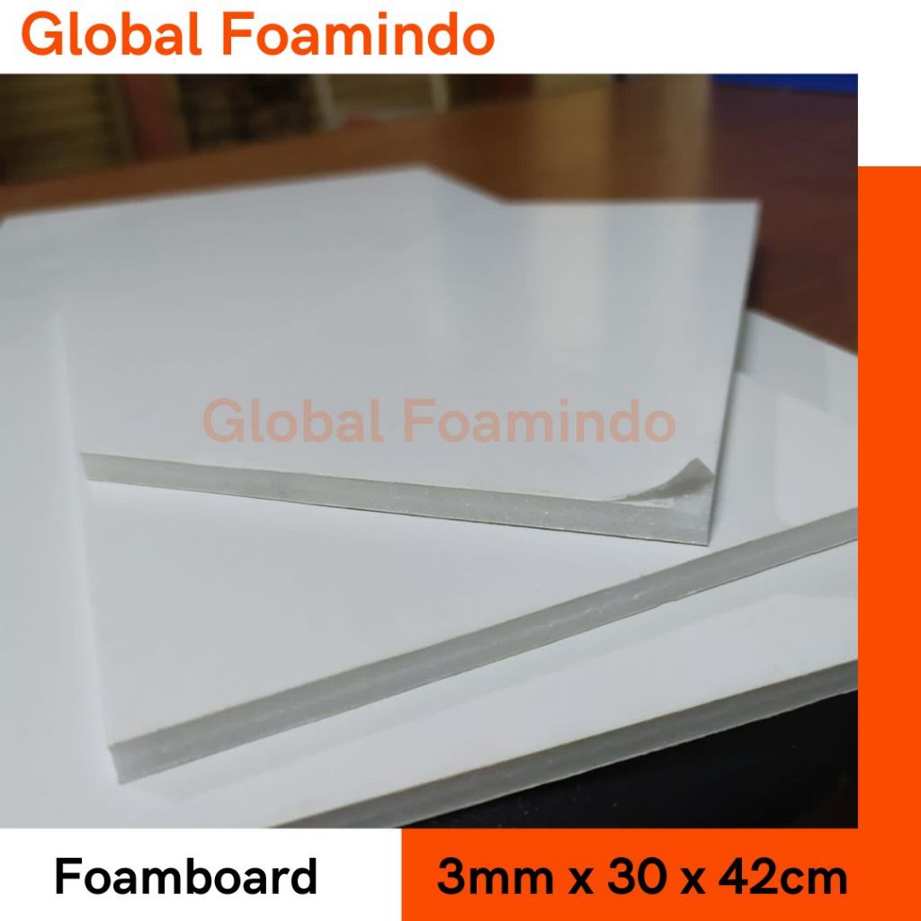 

Foamboard 3mm x 30 x 42cm