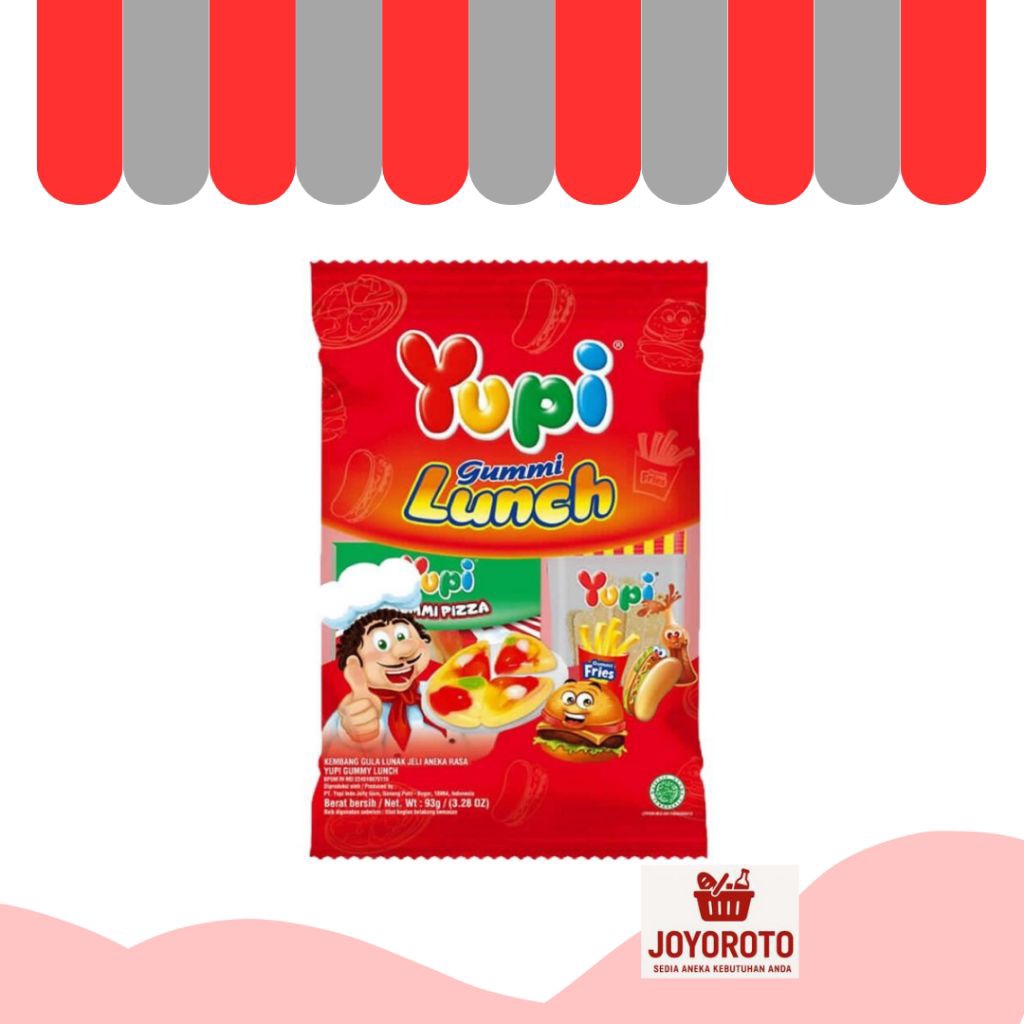 

Yupi Gummi Lunch 93gr