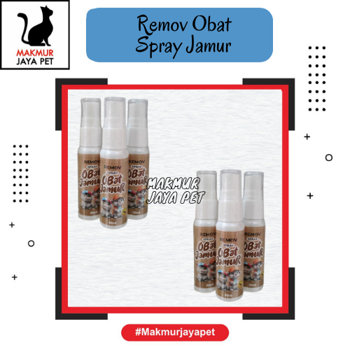 Obat Spray Jamur Kucing Anjing / REMOV OBAT SPRAY JAMUR 30ML