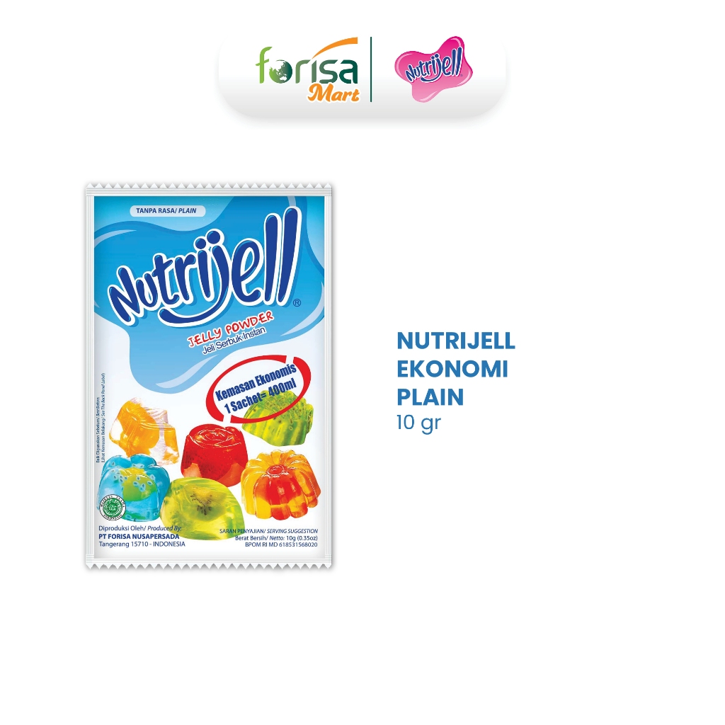 

Nutrijell Ekonomi Plain - 1 Sachet