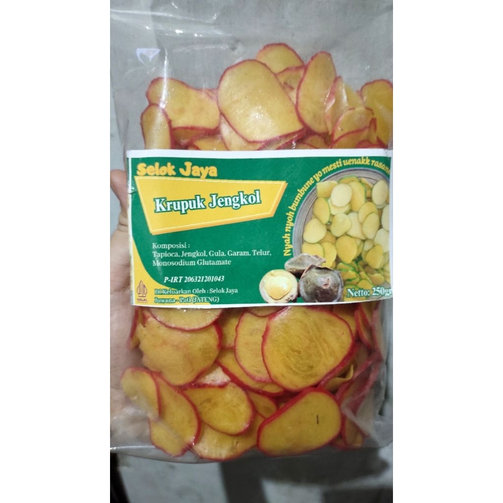 

Kerupuk Jengkol mentah 250 gram