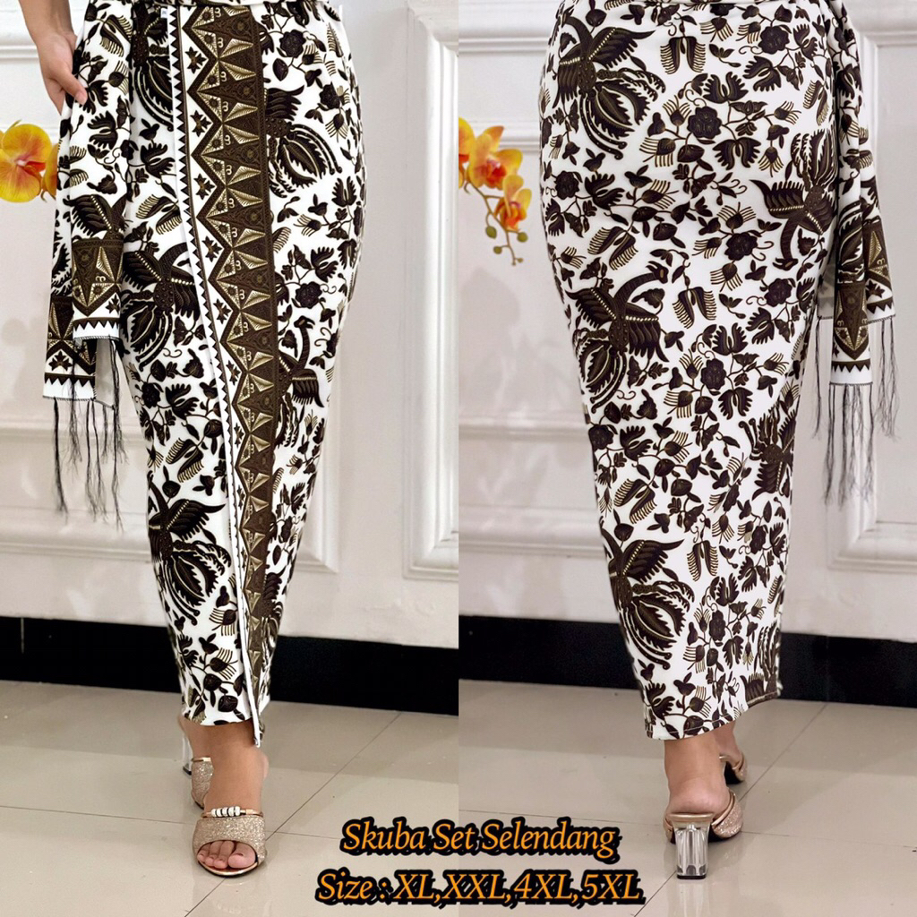 Kamen jadi rok bali batik set selendang. ada JUMBO. Sewek bali kamen batik.