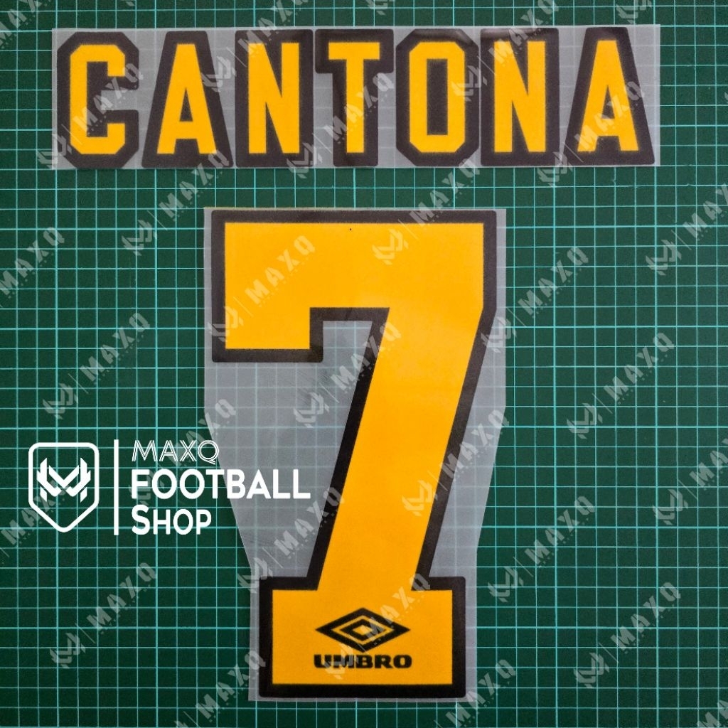 NAMESET CANTONA MANCHESTERR UTD AWAY THIRD 1994 1995 1996 1997 RETRO
