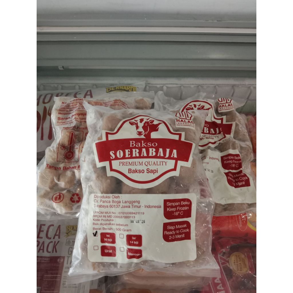 

Bakso Soerabaja Bakso sapi bakso premium 500 gr