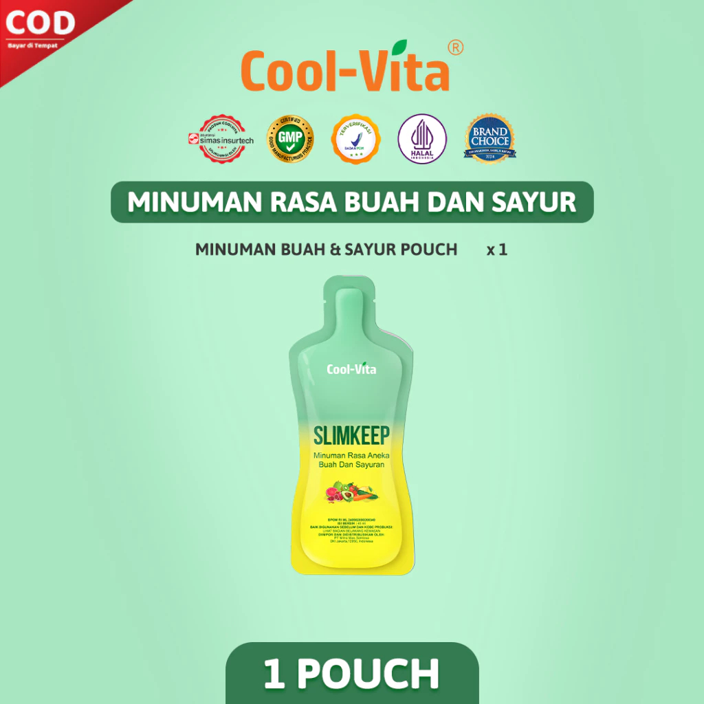LADY LOOK | Coolvita SLIMKEEP Fiber Detox Drink 1 pouch