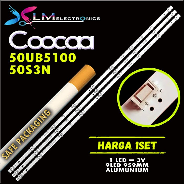 BACKLIGHT TV COOCAA 50UB5100 50S3N BACKLIGHT TV COOCAA COOCAA KOOKAA KOKA 50UB5100 50S3N