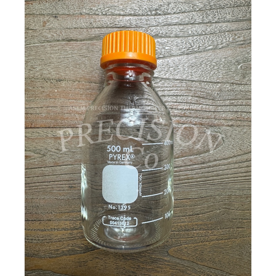 Laboratory bottle 500 ml, CORNING PYREX USA 1395-500