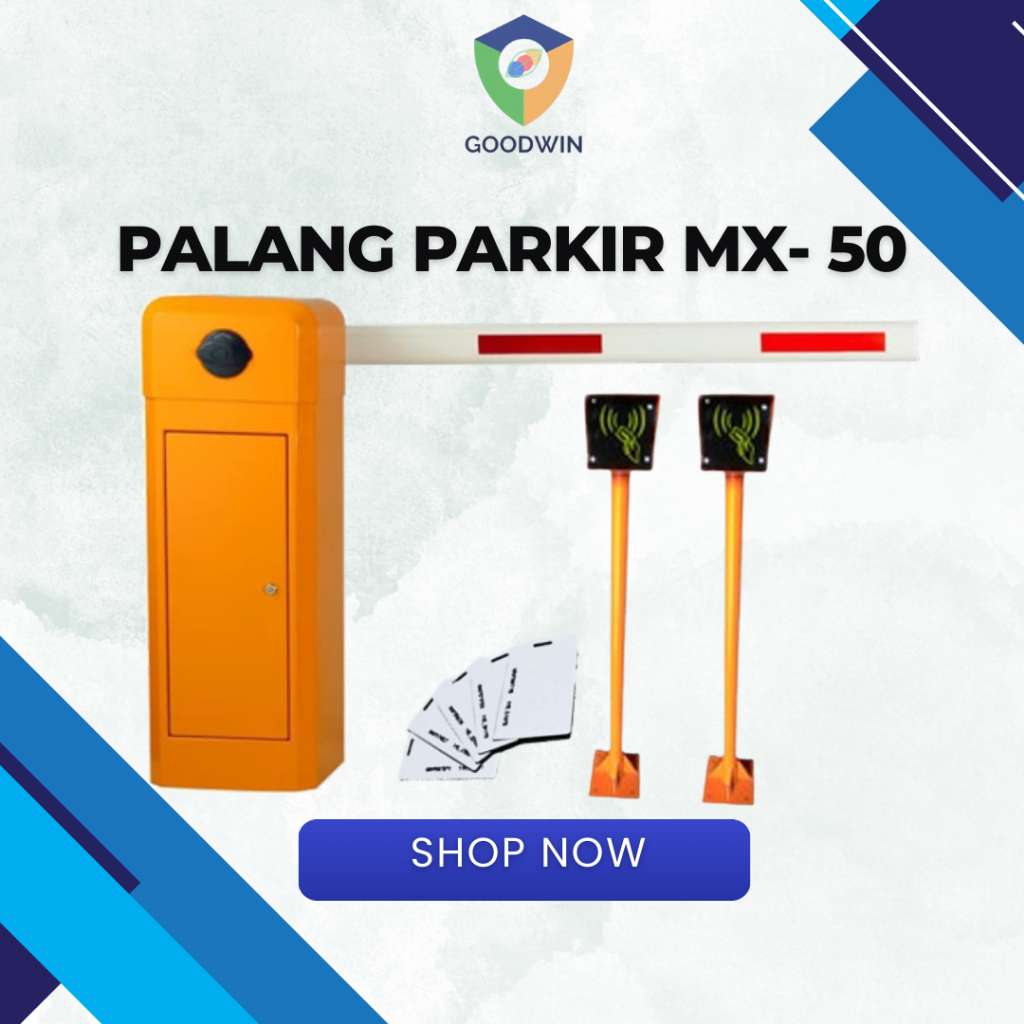 Paket Palang Parkir MX-50 Stand Alone.Barrier Gate.Portal Otomatis.Palang Otomatis