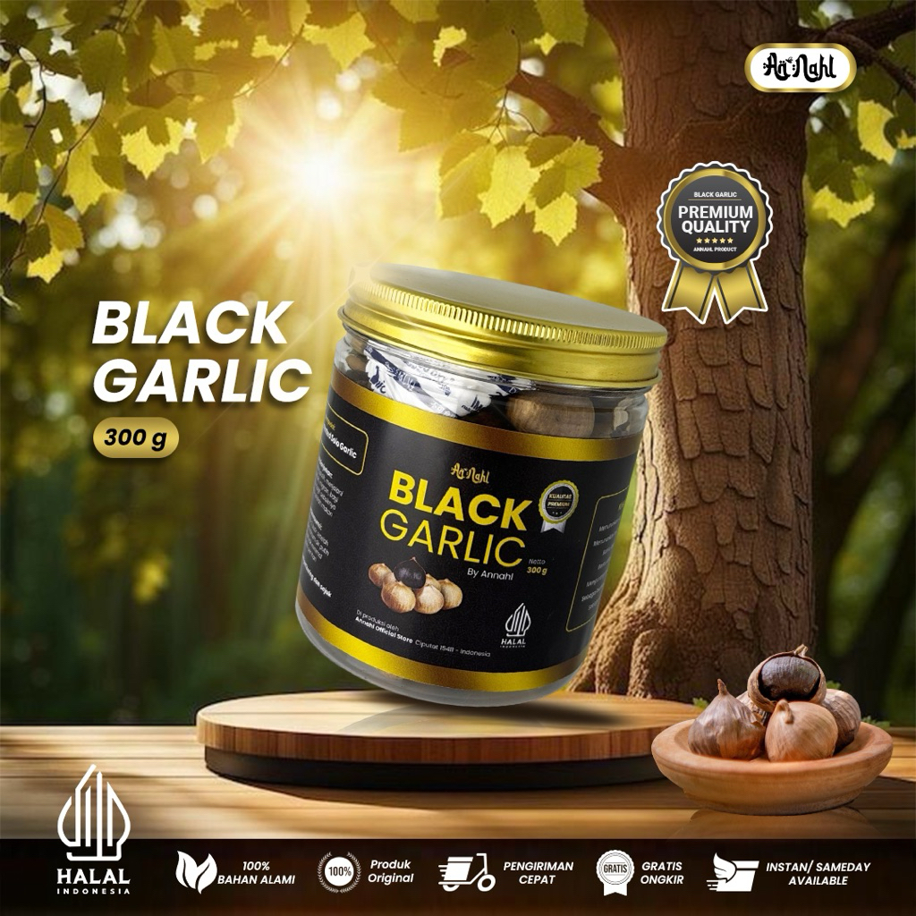 

Black Garlic Premium 300gr Annahl Bawang Hitam Tunggal Kesehatan