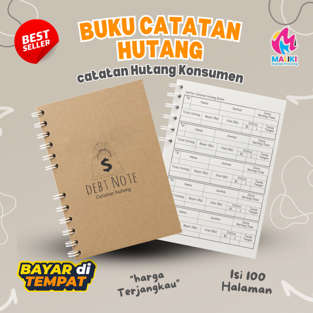 

Buku Catatan Hutang/Pinjaman