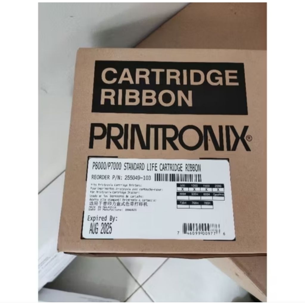 Pita Printronix P7000/P8000 Original 100% P/N: 255049-103