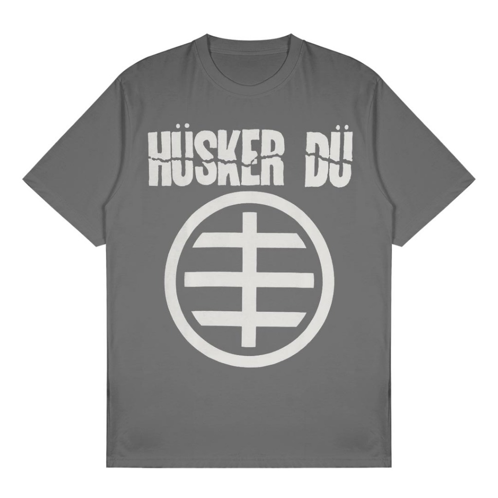 Husker Du – Circle Logo Grey