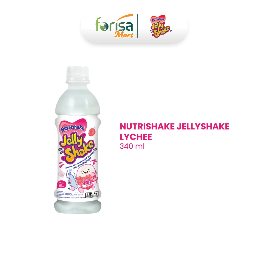 

Nutrishake Jelly Shake Minuman Instant Rasa Lychee 340 ml