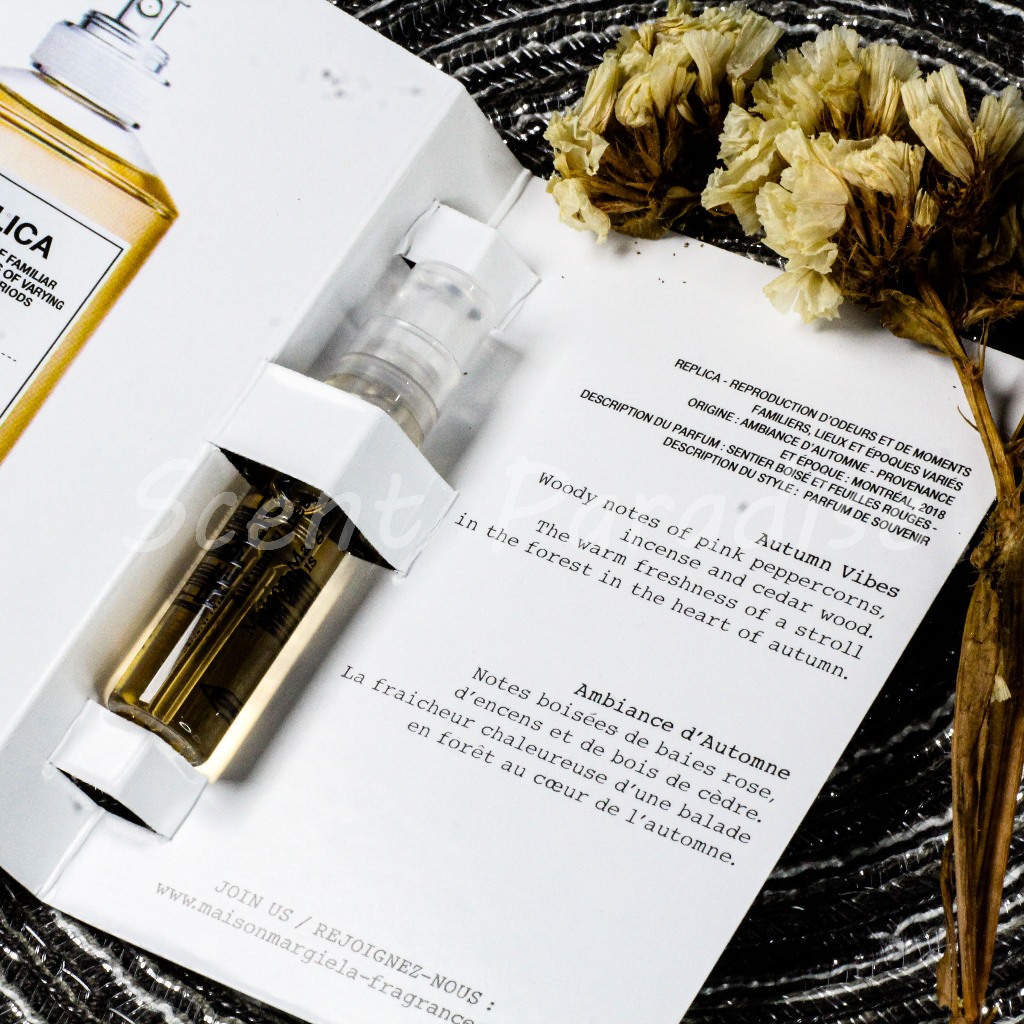 Autumn Vibes, 2021 Tester Parfum 1.5ml Wewangian Parfum Botol/Sampel Parfum/Vial Parfum Original