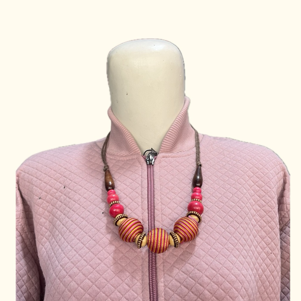 [BARU] Kalung tali etnik khas jogja kalung hijab accessories wanita