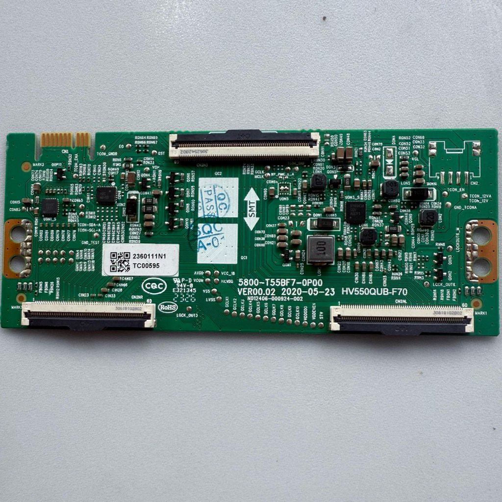 TCON TV COOCAA 55Y65 TCON LOJIG TV COOCAA 55