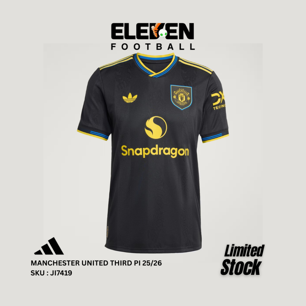 Jersey Adidas Manchester United Third Player Issue 25/26 - ORIGINAL/JI7419