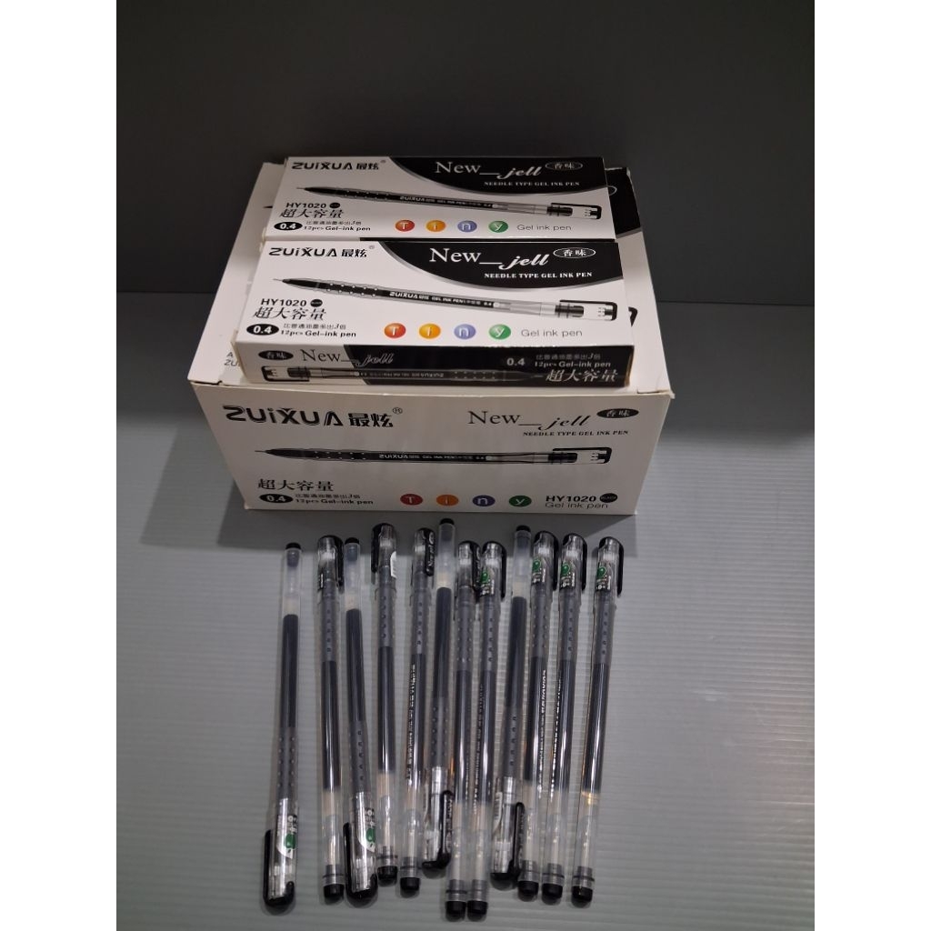 

Pulpen gel / gel pen ZUIXUA 0.4mm HY-1020