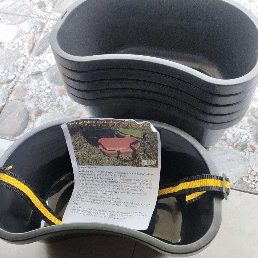 Gendongan Ember pupuk sawit Malaysia HKT