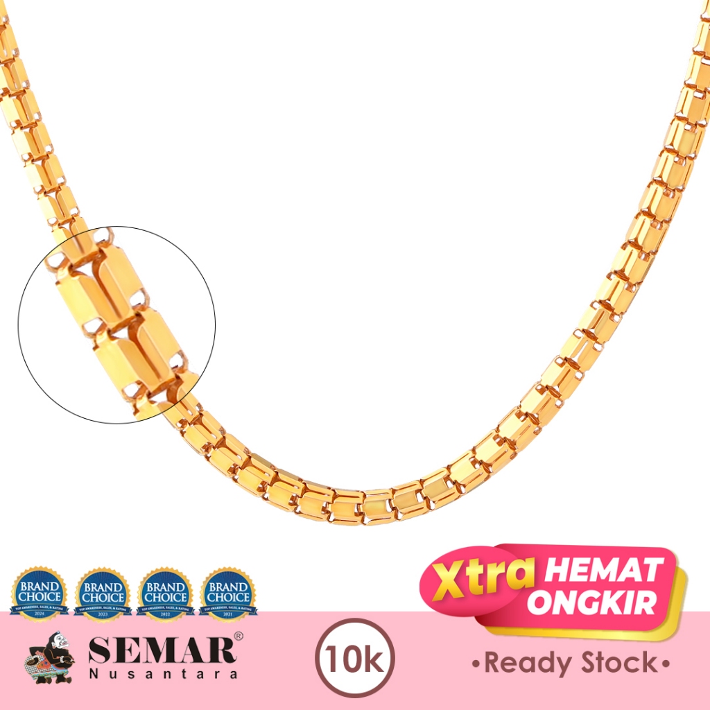 Kalung Emas Milonika Shiny Gold 10K Semar Nusantara