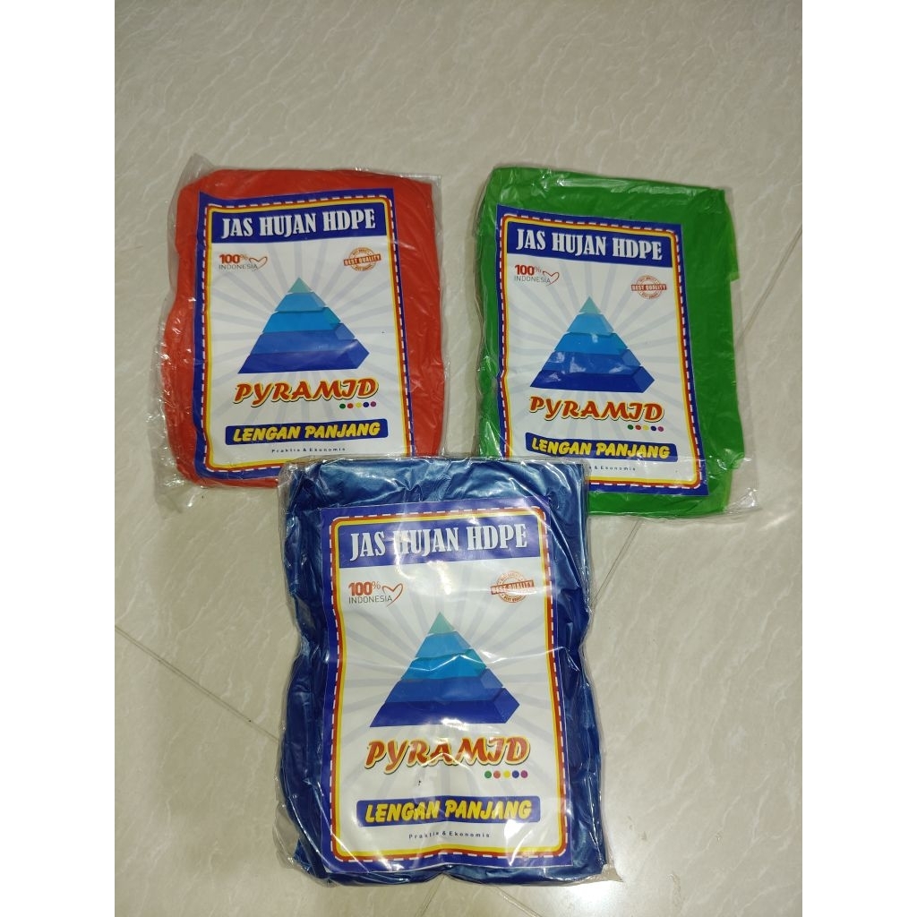 Jas Hujan Plastik/Mantel Hujan