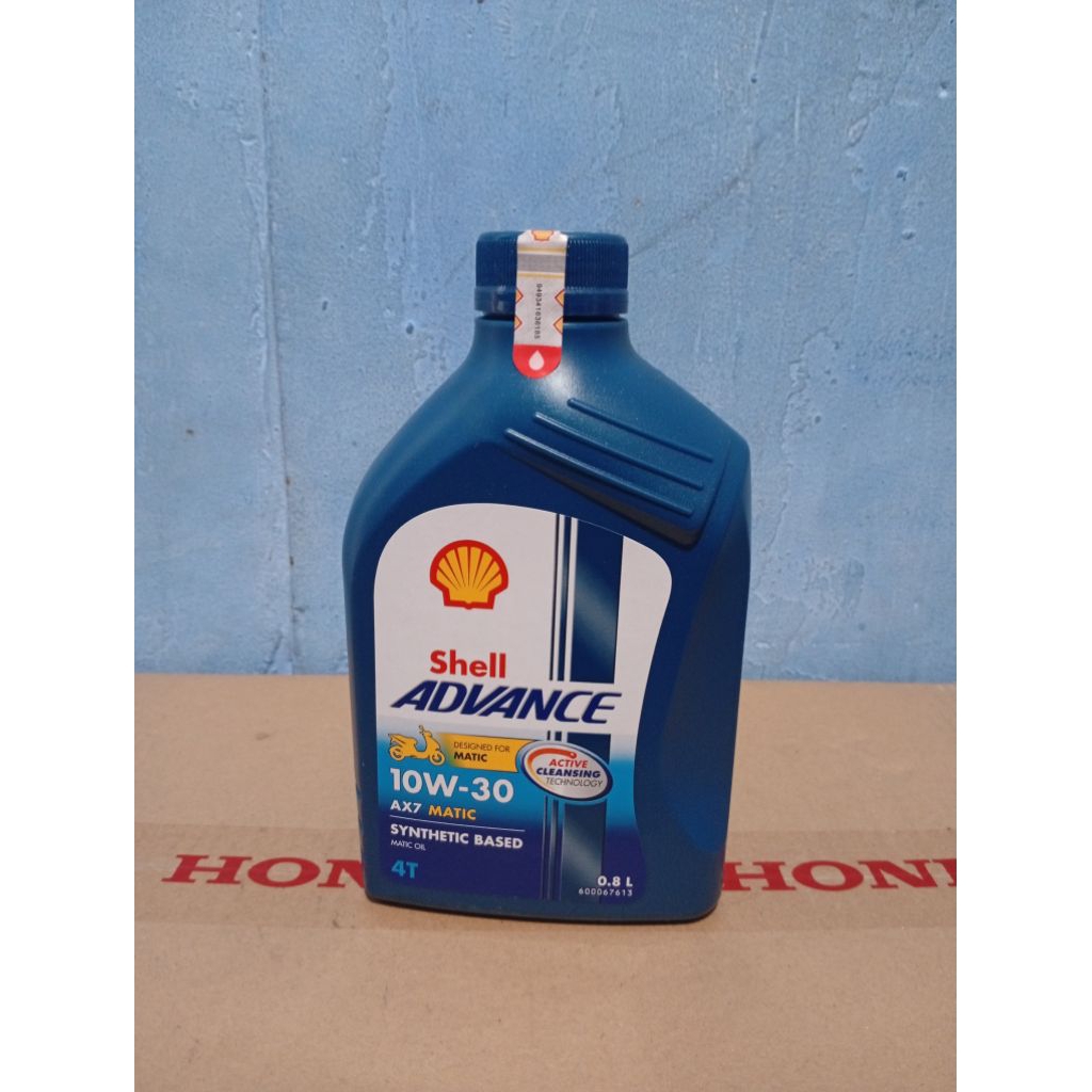 OLI MESIN SHELL AX7 (MATIC 0,8L) ORIGINAL