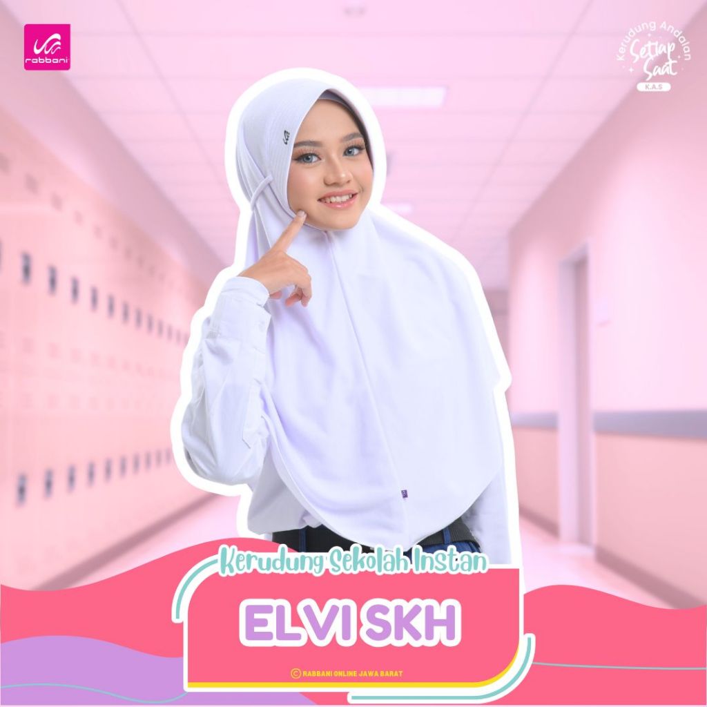 Rabbani - krudung sekolah Elvi skh