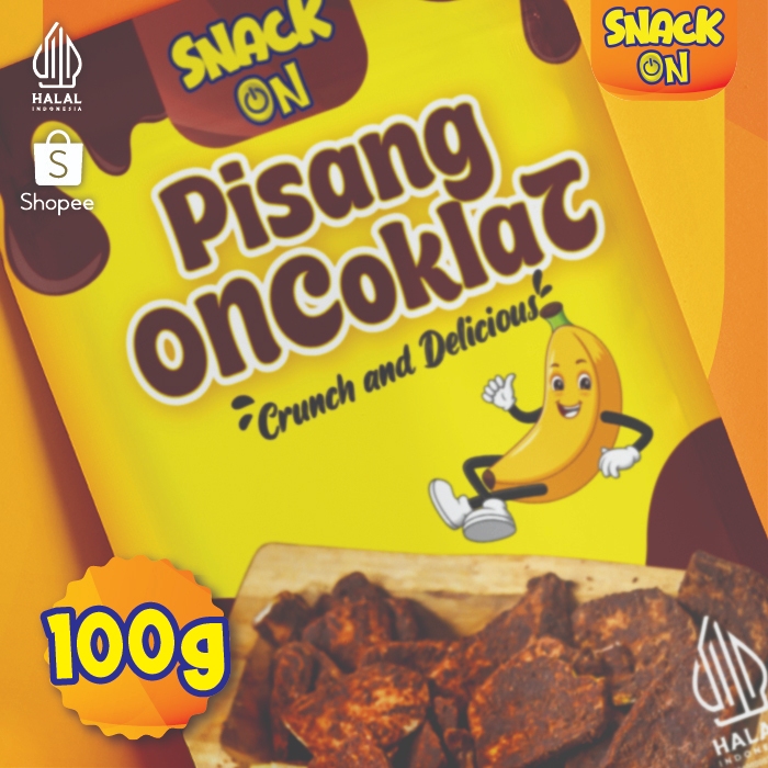 

Snack On Keripik Pisang Cokelat Khas Lampung 100gr