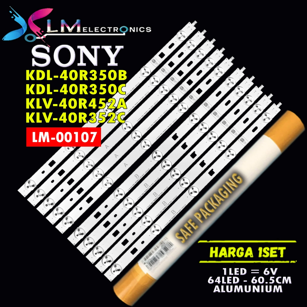 BACKLIGHT SONY 40 KDL-40R350B KDL-40R350C KLV-40R452A KLV-40R352C KDL40R350B KDL40R350C KLV40R452A