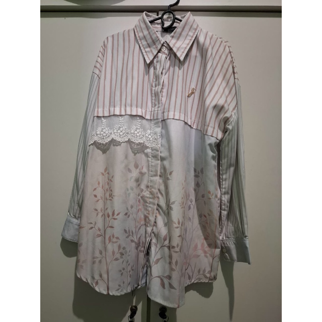 PL JAMILA LEAF SHADOW TOP