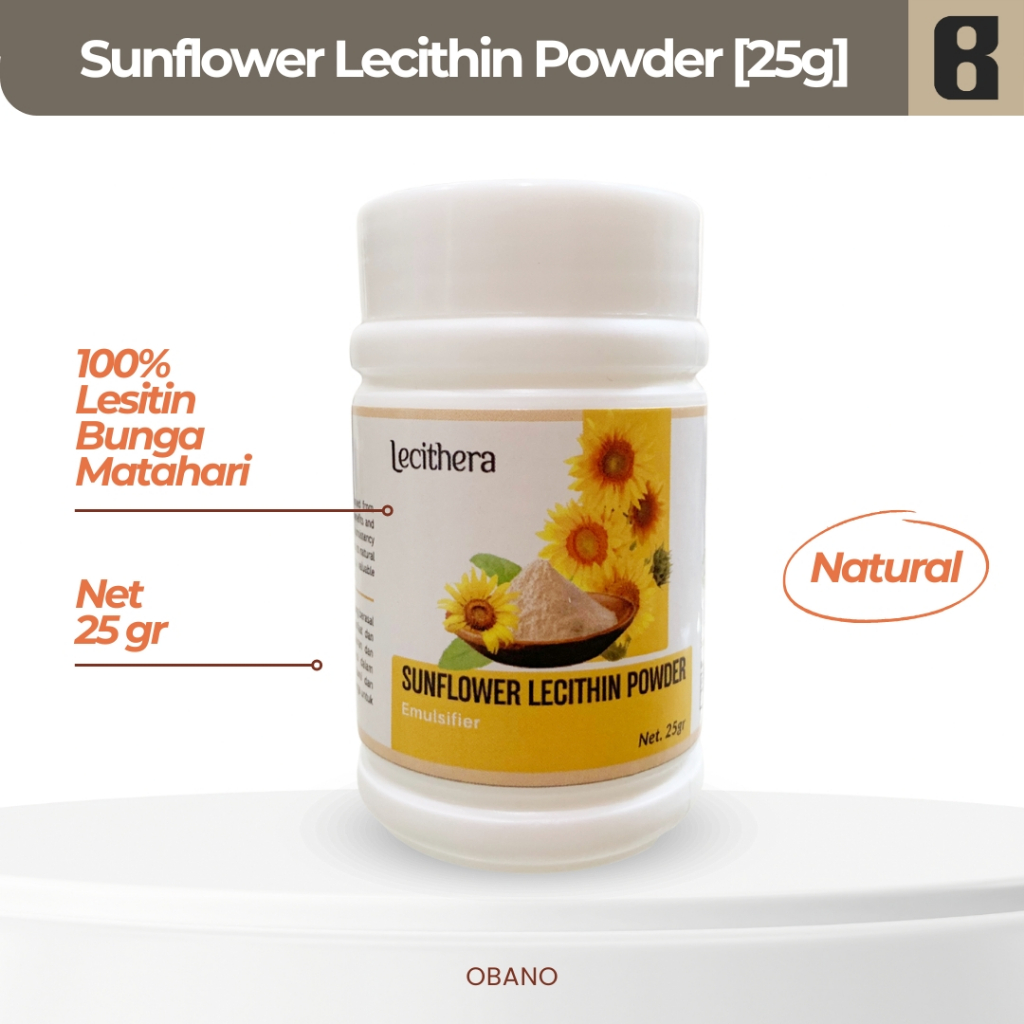 

SUNFLOWER Lecithin POWDER Lesitin Bubuk Biji Bunga Matahari