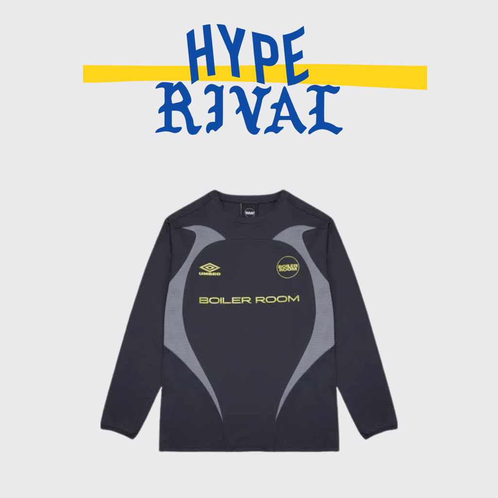 Boiler Room x Umbro Longsleeve Jersey (100% Original)