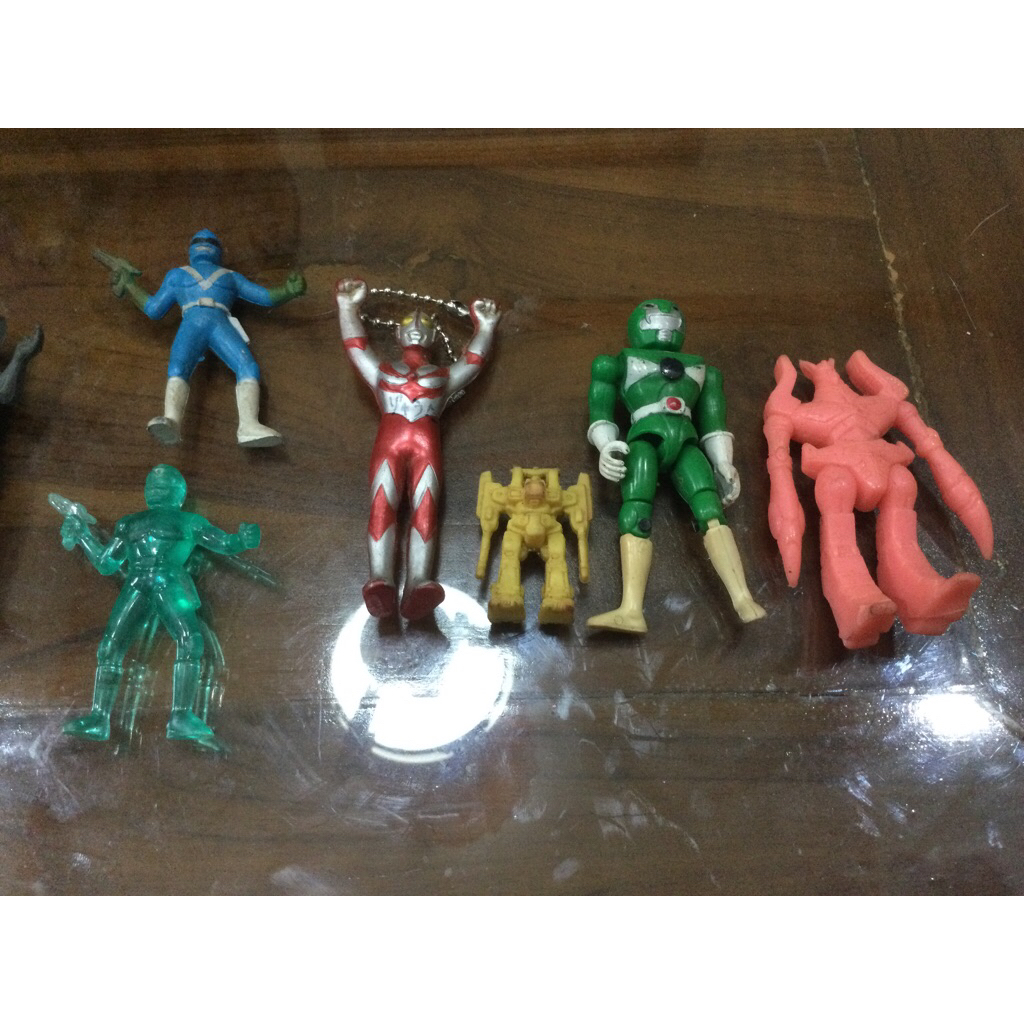 power ranger jadul dll no brand ultraman bandai figur jadul take all sesuai foto