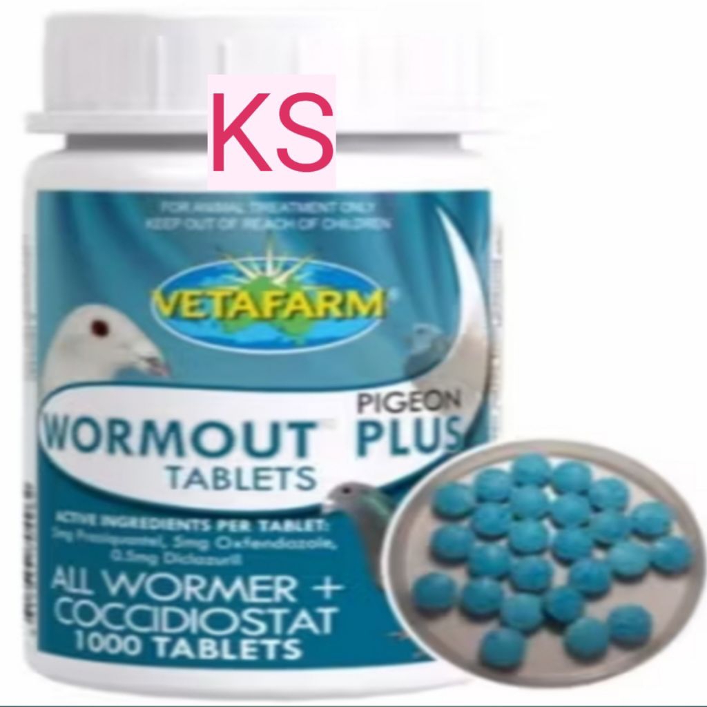 Wormout Vetafarm wormout obat cacing 100% ori jamu marpati