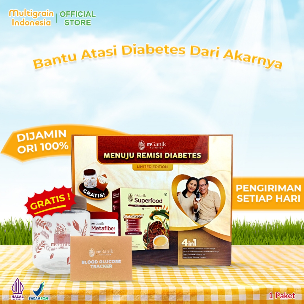 mGanik - Paket Menuju Remisi Diabetes Ready