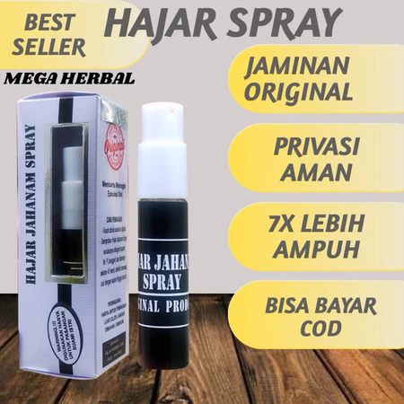 Hajar Jahanam Spray / Hajar Jahannam Spray Original / Hajar Jahanam Spray Mesir Asli / Minyak Hajar 