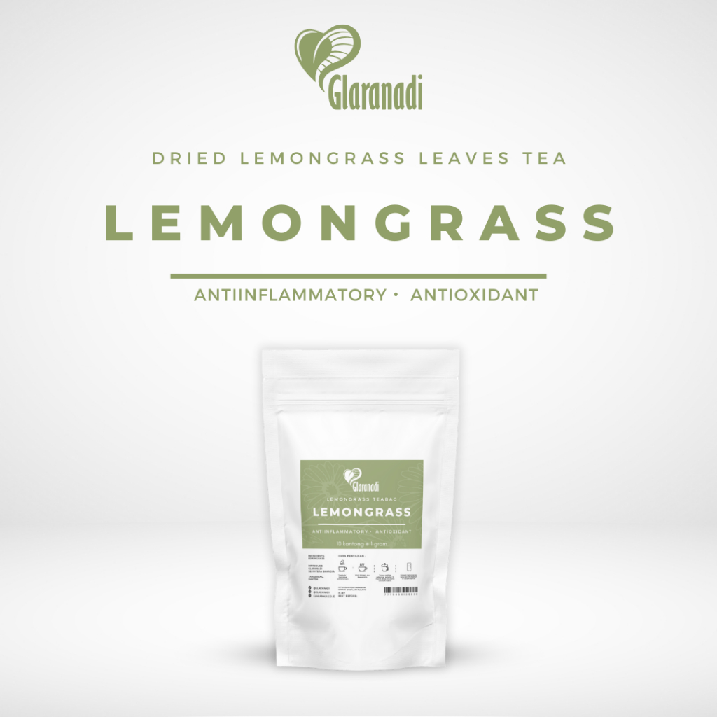 

Glaranadi Teh Daun Serai Kering 10g / Dried Lemongrass Leaves Tea