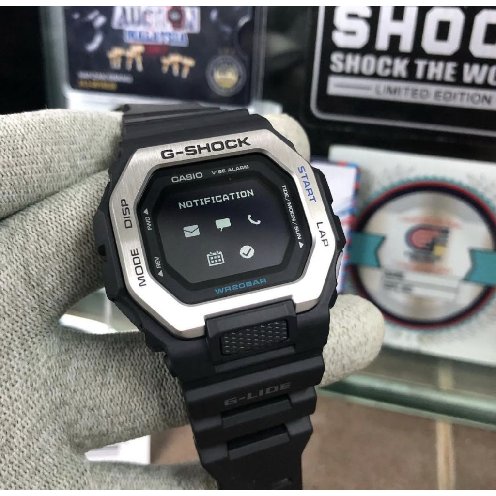 Jam tangan Original Gshock G-Shock GBX-100-1A GBX100-1 Smartwatch