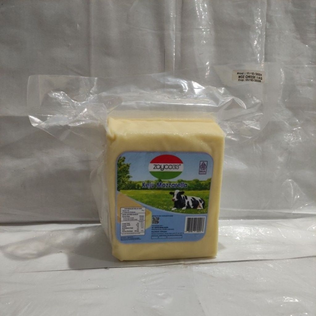 

Moza Zayco Keju Mozarella 1kg