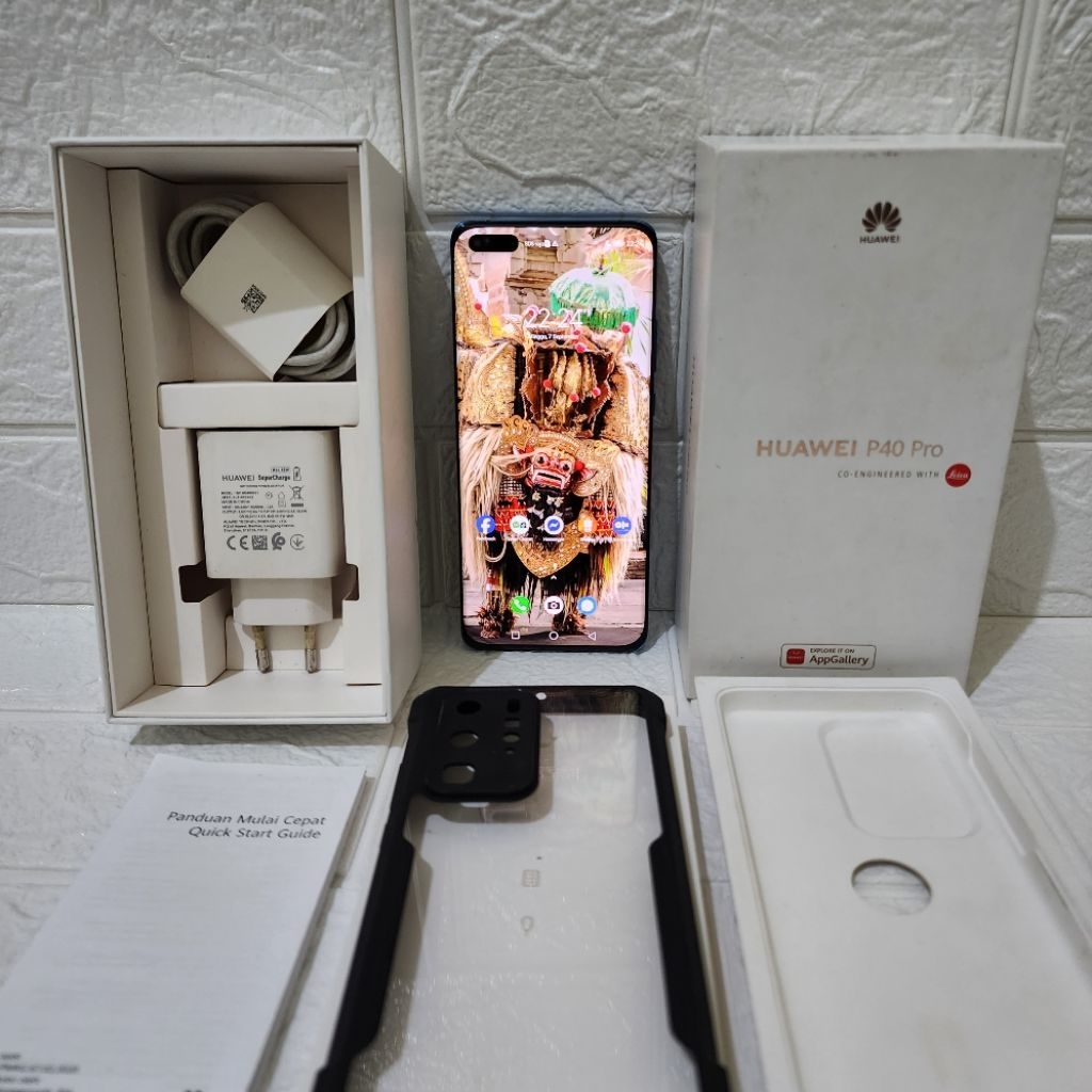Huawei P40 Pro 5G (8/256) Mulus Fullset Ori Gms Ready