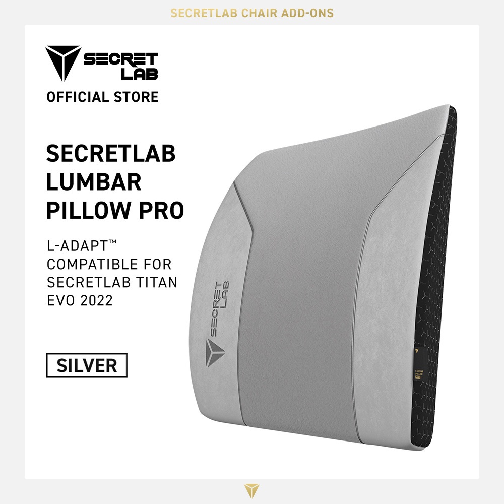 Secretlab Lumbar Pillow Pro - Silver