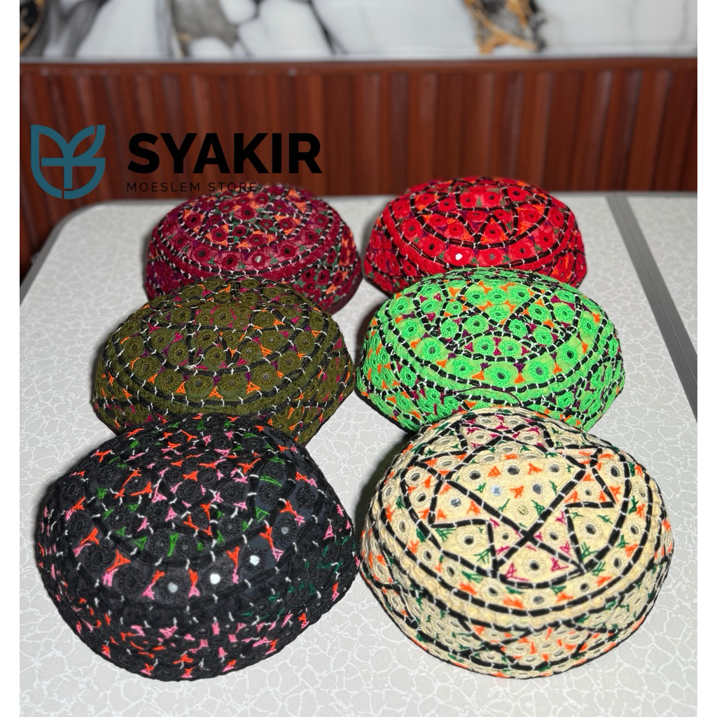 KOPIAH/PECI PAKISTAN KACA ORIGINAL