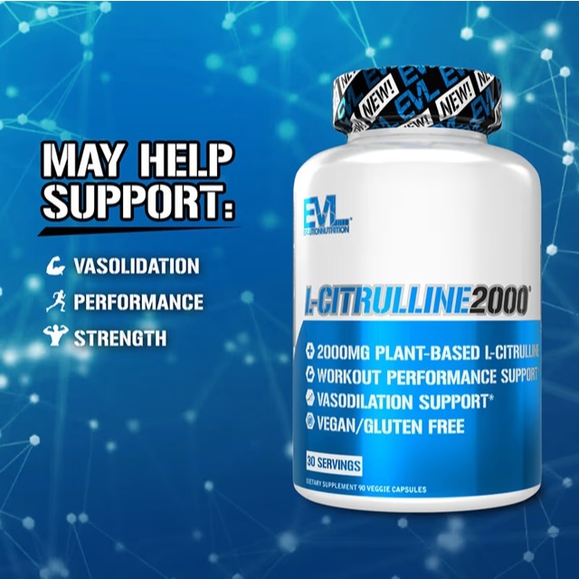EVLution Nutrition, L-Citrulline2000 90Vegicap