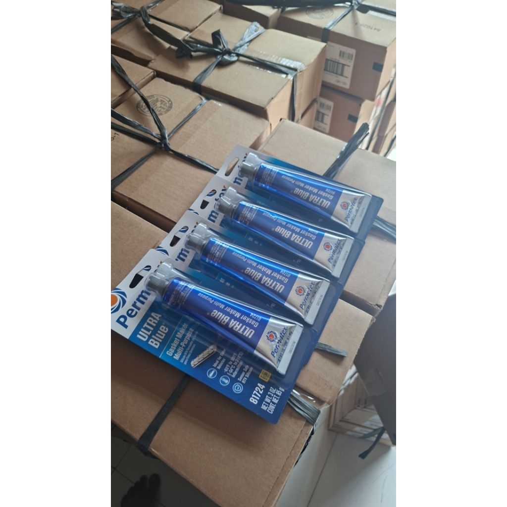 lem pernatrx ultrablue lem paking permatex lem biru paking
