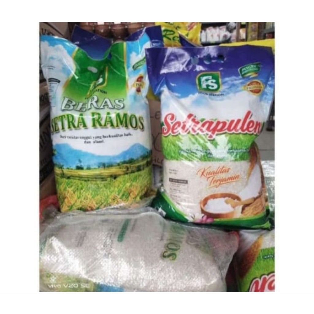 Beras FS Food Station Onthel / Sego Awi 5kg