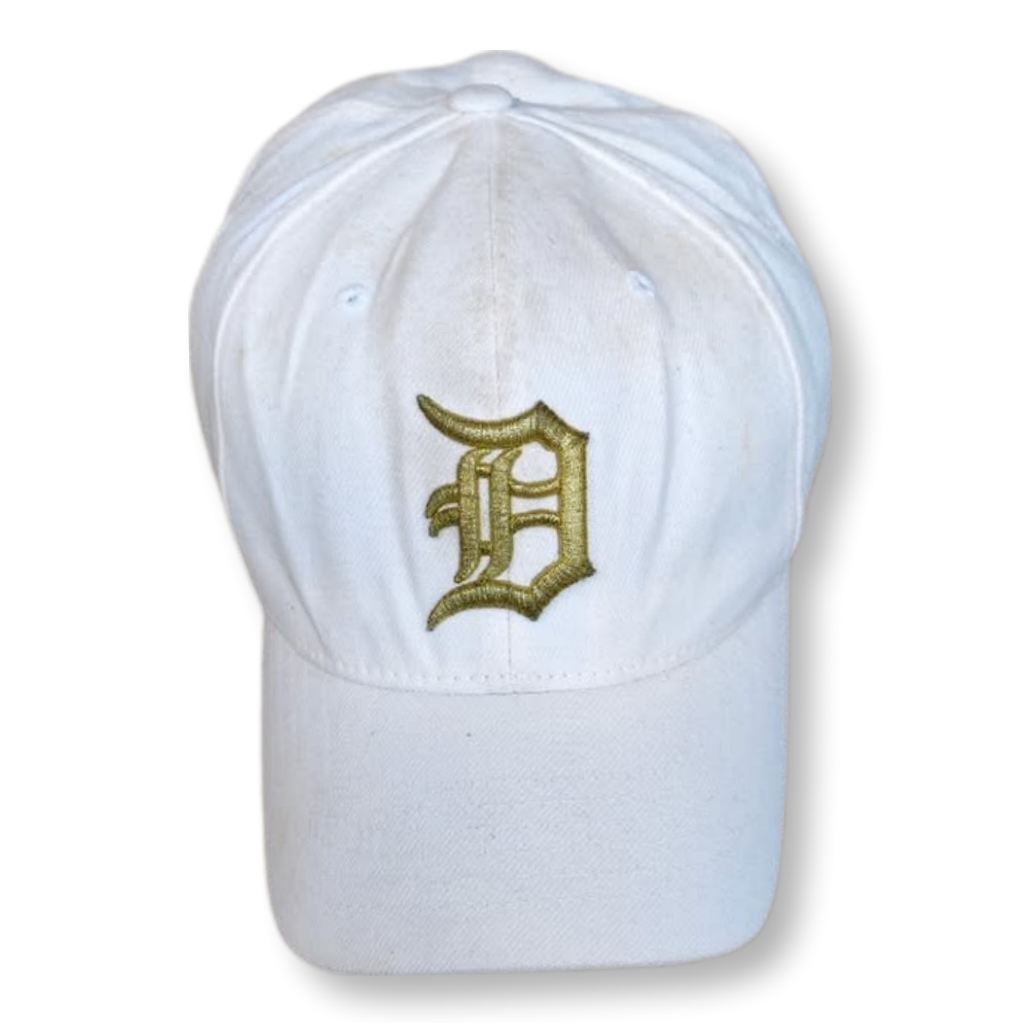 MLB DETROIT TIGERS WHITE BUILD UP CAP | HAT | TOPI | MNZA